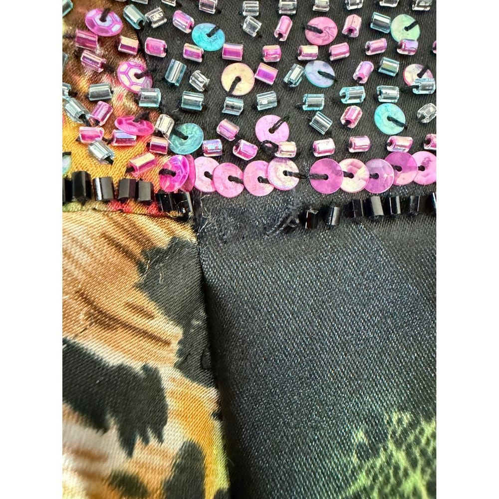 Niki Lavis Multicolor Animal Print Maxi Dress - Picture 14 of 15